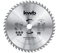 KWB Construction Circular Saw Blade 315 X 30 - Table and Construction SAWS, 48T Carbide-Tipped Blade