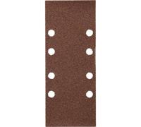 kwb Corundum Grit 80 Sanding Strips, 93x230mm, Paper Backing, Suitable for Wood & Metal, Compatible with Orbital Sander