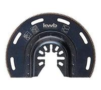 kwb Dive saw blade semicircular battery top, black, 709450