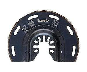 kwb Dive saw blade semicircular battery top, black, 709450