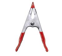 kwb Feather-feather 100 mm steel, clamping width 35 mm, 4 pack, high spring power for glue and adhesive work, spring clamp to brackets and holding