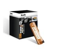 kwb Hole Saw Ø 20 Mm With High-Temperature Brazed, Diamond-Ground Teeth, Fast Chip Removal, 6 Mm Centre Drill for Universal Use