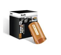 kwb Hole Saw Ø 40 Mm With High-Temperature Brazed, Diamond-Ground Teeth, Fast Chip Removal, 6 Mm Centre Drill for Universal Use