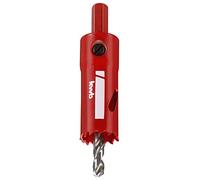 kwb Hss Bi-Metal Hole Saw Ø 22 Mm With Progressive Vario-toothing, High Precision, Hexagonal Shank, 38 Mm Cutting Depth and Centre bit