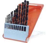 kwb HSS Metal Drill Set - Drill Set, 13 Pieces, Ø 1.5 to 6.5 mm (Pitch 0.5 mm) and 3.3 and 4.2 mm