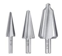 KWB HSS SHEET METAL STEP DRILL BIT SET - 3 PIECES FOR STAINLESS STEEL