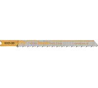kwb Jigsaw Blades for Wood Made Of Flexible Hcs Steel With Single-Cam Shank (T-Shank), Single tooth, Optimum Sawdust Transport, Long-Lasting Sharpness, Polished Surface, for Fine Cuts