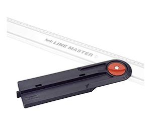 kwb LINE MASTER Angle Stop , Precise Tool for Versatile Woodworking with 15-Degree Graduated Scale and Integrated Angle Gauge
