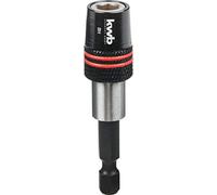 "kwb Magnetic Quick-Change Bit Holder, Drill Extension, Pick and Click, 1/4" Hex Shank, E6.4