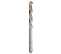kwb Masonry Drill Ø 8 Mm With Robust Carbide Plate, Chipless formed Drill Spiral, Shot-Blasted Surface and Round Shank, Complies With Iso 5468