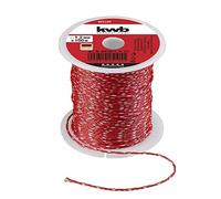 KWB Masonry LINE 100M, 1.2MM Thickness, RED Nylon Braided String - Made in Germany