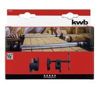 kwb Pipe screw clamp cast iron spring-mounted clamps