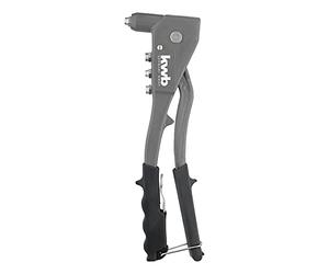 Kwb Profi Blind Rivet Pliers / Pop Rivet Pliers with Handle Protection, Heavy Duty, f. Blind Rivets Made of Aluminium and Copper Up to 4.8 mm Shank / Other Materials Up to 4 mm