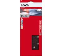 kwb Sanding Strips 115X280 Mm Made Of Corundum With Grit Size 60, High Quality Glueing, Robust Paper Backing, Universally Applicable for Coarse Sanding Of Wood and Metal