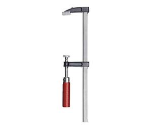 kwb screw ferrule with wooden handle 50x300, clamping width 300 mm, clamping depth 50 mm, clamping jaws made of zinc die casting, screwdriver with stable metal rail