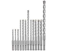 KWB SDS-Plus Hammer-BOHRER-Set - 12-Piece Concrete and Masonry Drill BIT Set in Plastic CASE,Packaging May Vary