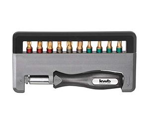 kwb Smartphone Titan Bit Box - 12-TLG. in it holder and handle