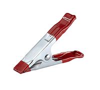 kwb Spring clamp 100 mm Made of Steel, Clamping Width 35 mm, high Spring Force for Gluing and Gluing, Spring clamp for Clamping and Holding