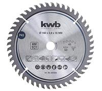 kwb TCT Circular Saw Blade, Ø 160 x 16 mm, 48 Teeth