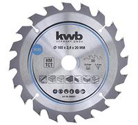 kwb TCT Circular Saw Blade, Ø 160 x 20 mm, 20 Teeth