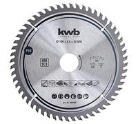kwb TCT Circular Saw Blade, Ø 190 x 30 mm, 56 Teeth