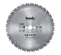 kwb Timber blade for construction and table saws 593544 (350 x 30 mm, 32 teeth, coarse tooth)