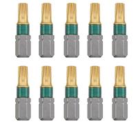 KWB TITAN BITS - 10-PIECE TORX T20 BIT SET 25mm, SCREWDRIVER BITS (MAGNETIC, UNIVERSAL)