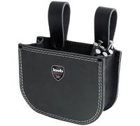kwb tool bumbag black calf leather riveted seams 906400