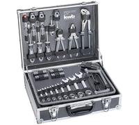 kwb tool Case Made Of Robust Aluminium incl. 199-Piece High-Quality tool Set As Perfect Basic Equipment for The Household, Workshop or Mobile Use