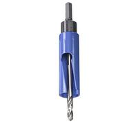 kwb Universal Hole Saw - 25mm Diameter Size Extra Sharp Carbide Teeth 8mm Pilot Drill