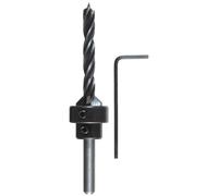 kwb Wood Twist Drill Bit 3-piece 4mm adjustable Countersink