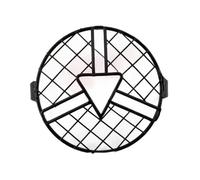 KWBYDGBW 6.5" Motorcycle Universal Headlight Protector Grill Light Lamp Cover For Ha&rley For Du&cati Chopper For Ya&maha Cafe Racer Headlights Guard Heads