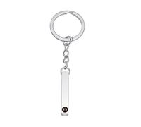 KWCLTH Custom Photo Keychain Personalized Memorial Heart Shape Key Ring Key Chain with Photos Engraved for Family, Boyfriend, Couples, Dog, Friends Custom Heart Projection Photo Keychain