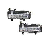 Kwedfgo Fog Lamp Assembly DRL For Mitsubishi For Pajero V97 V93 V95 For Montero V98 Front Bumper Foglight Headlight With Wire Cover Grille Work Light Spot Beam(DRL)