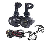 Kwedfgo Motorbike Headlights Spotlights For SUZUKI Front Head Light Waterproof Motorcycle Fog Lamp Universal Driving Aux Lights(Set B)