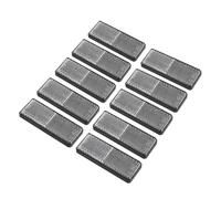 Kwedfgo Rear Light Assemblies 10 X Self-Adhesive Reflectors Rectangular Stick-On Reflectors Safety Rear Reflective For Gate Post Fence Trailer Yellow(White)