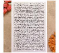 KWELLAM Words Background Clear Stamps for Card Making Decoration and DIY Scrapbooking 22052526