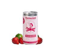 Kwenched Sake Strawberry Daiquiri | Premium Japanese Sake Cocktail, 8% ABV | 12 x 200ml Made with Real Fruit | Low Sugar, Gluten Free, Sulphite Free | Pre-Mixed & Ready to Drink