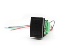 KWEZ Car Push Button Switches Led DRL Light Power Radar Front Fog Light Switch Button With Wire Fit For Suzuki SX4 Swift Grand Vitara 2006-2012 Start Stop Button(No icon)