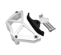 KWEZ Motorcycle chain guard Fit For Duke 790 Adventure R/S 2018-2023 Fit For Duke 890 Adventure R/S 2021-2023 Sprocket Chain Guard Cover sprocket guard(Silver)