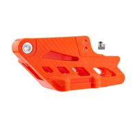 KWEZ Motorcycle chain guard Fit For Husqvarna CNC Chain Guard - 6061-T6 Aluminum, Fits 125-530cc, Anti-derailment Design. sprocket guard(Orange)