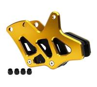 KWEZ Motorcycle chain guard Motorcycle CNC Chain Guide Cover Guard Fit For Suzuki DRZ250 DRZ400 DRZ400E DRZ400S DRZ400SM RM 125 250 RMZ 450 RMX 450Z sprocket guard(Type B Gold)