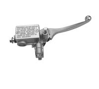 KWEZ Motorcycle Rear Brake Pump Motorcycle Brake Pump Front Master Cylinder Hydraulic Lever Right Fit for Dirt Pit Bike ATV Quad Moped Scooter Brake Pump(Silver)