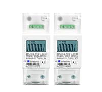 KWH Watt Hour Energy Meter 220V 230V 50HZ 60HZ Voltage Current Single Phase With RS485 MODBUS-RUT(65A)
