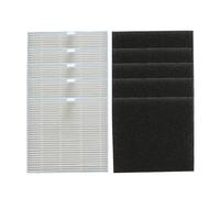 KWHRPOQS Vacuum Cleaner Side Brush Filter Mop Cloth,Compatible For ILIFE,V80 Pro,Robotic Vacuum Cleaner(5 filters 5 sponges)