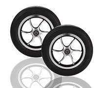 KWIBYBGS 10In Front Wheelchair Solid Wheel Replacement for Disabled Vehicles,Electric Wheelchairs Front Wheel Replacement, 2 Pack