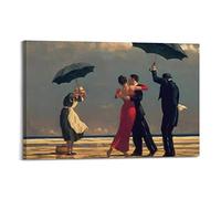 KWID Jack Vettriano Singing Butler Poster Decorative Painting Canvas Wall Posters And Art Picture Print Modern Family Bedroom Decor Posters 12x18inch(30x45cm)