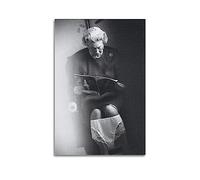 KWID Queen Elizabeth on The Toilet Poster Decorative Painting Canvas 16x24inch(40x60cm)
