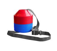 Kwik Goal Mini Disc Cone Kit (50-Pack), Blue/Red