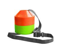 Kwik Goal Mini Disc Cone Kit (50-Pack), Green/Orange